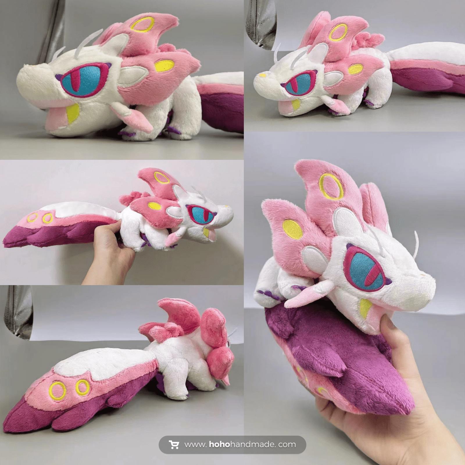 Bubble fox plush 45cm